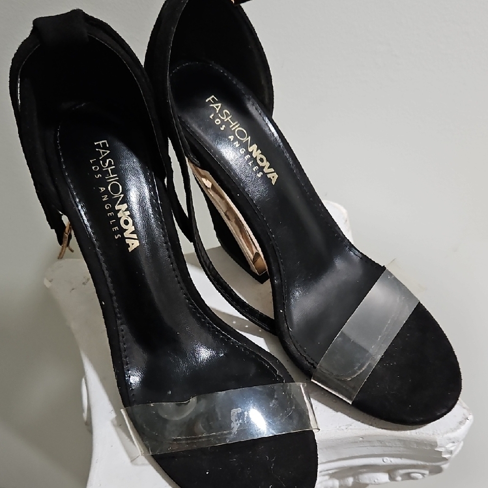 Fashion Nova Black Women's Heels